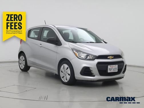 Silver 2017 Chevrolet Spark LS