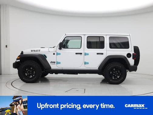 White 2021 Jeep Wrangler Unlimited Willys
