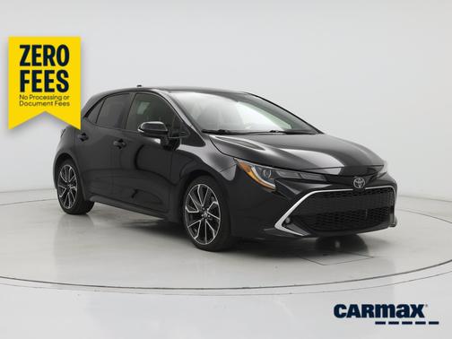 Black 2019 Toyota Corolla Hatchback XSE