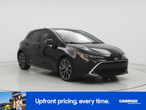 Black 2019 Toyota Corolla Hatchback XSE