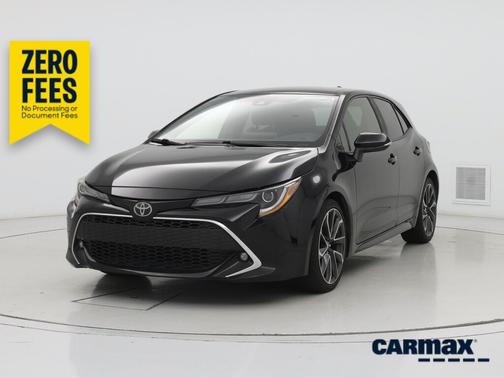 Black 2019 Toyota Corolla Hatchback XSE