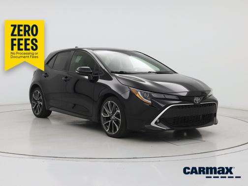 Black 2019 Toyota Corolla Hatchback XSE