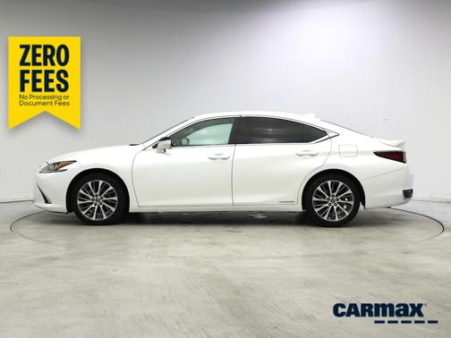 White 2020 Lexus ES 300h