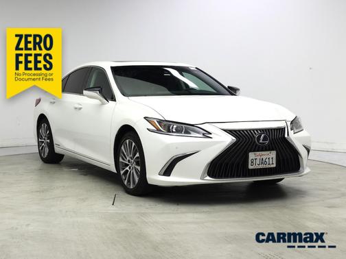 White 2020 Lexus ES 300h