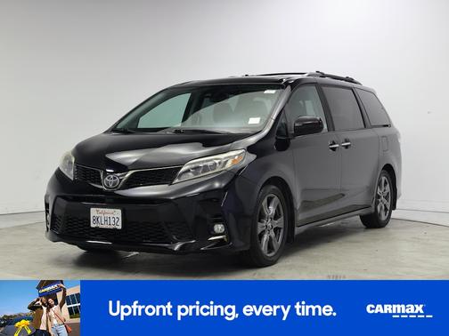 Black 2019 Toyota Sienna SE Premium