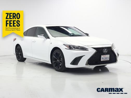 White 2024 Lexus ES 350 F-SPORT Design