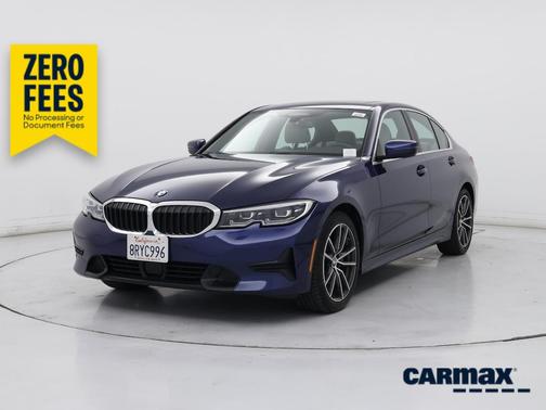 Blue 2020 BMW 330 I