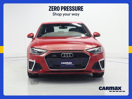 Red 2024 Audi A4 S-Line Premium Plus