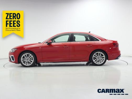 Red 2024 Audi A4 S-Line Premium Plus