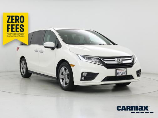 White 2019 Honda Odyssey EX