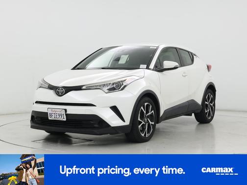 White 2019 Toyota C-HR XLE