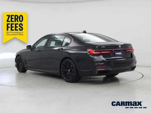 Black 2022 BMW 740 I