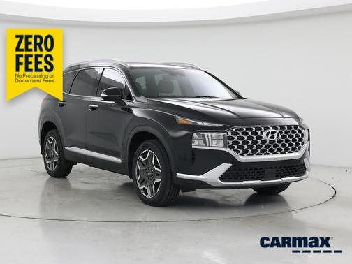 Black 2023 Hyundai SANTA FE HEV SEL Premium