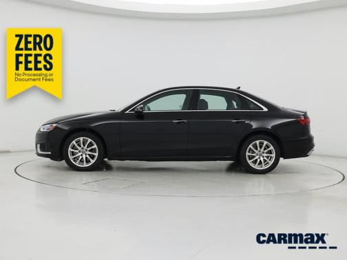 Black 2020 Audi A4 Premium