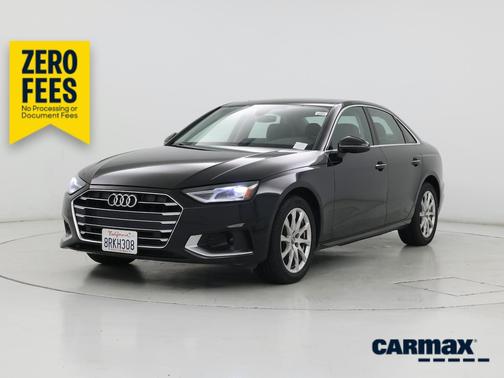 Black 2020 Audi A4 Premium