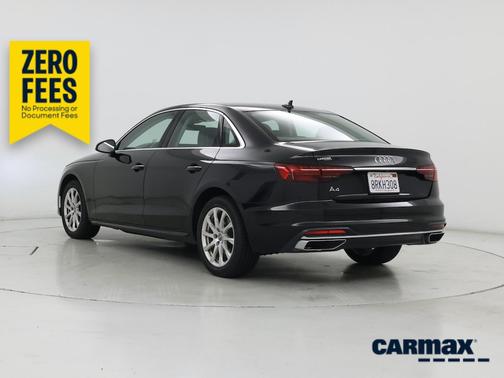 Black 2020 Audi A4 Premium