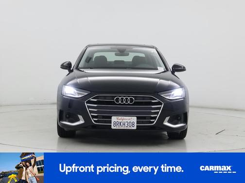 Black 2020 Audi A4 Premium