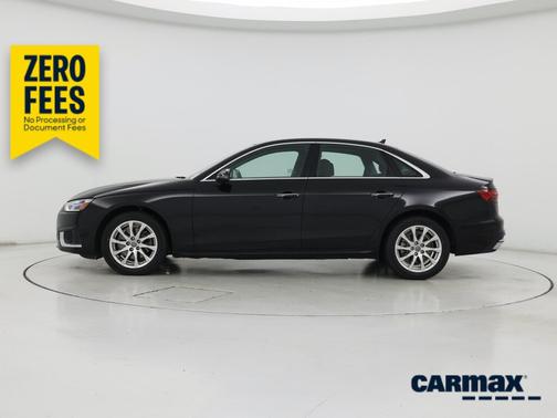 Black 2020 Audi A4 Premium