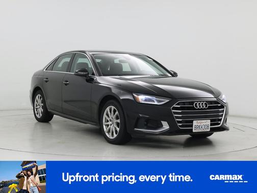 Black 2020 Audi A4 Premium