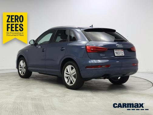 Blue 2018 Audi Q3 Premium
