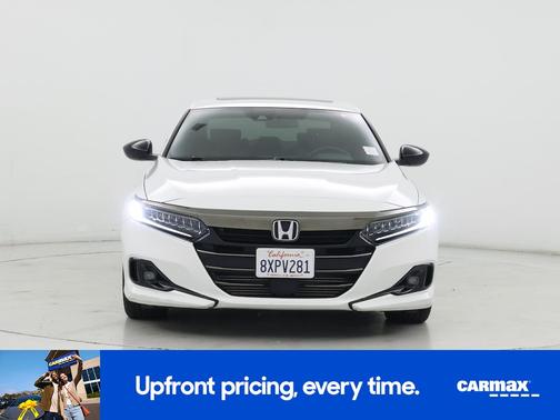 White 2021 Honda Accord Sport