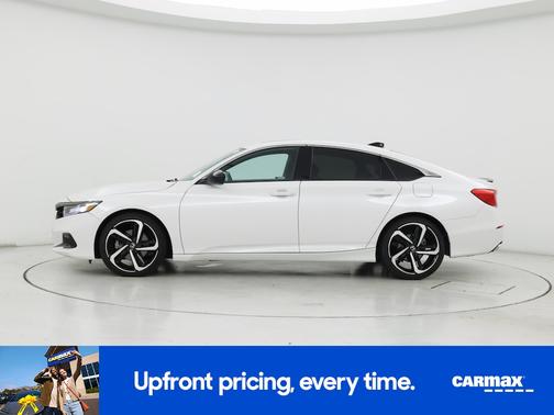 White 2021 Honda Accord Sport