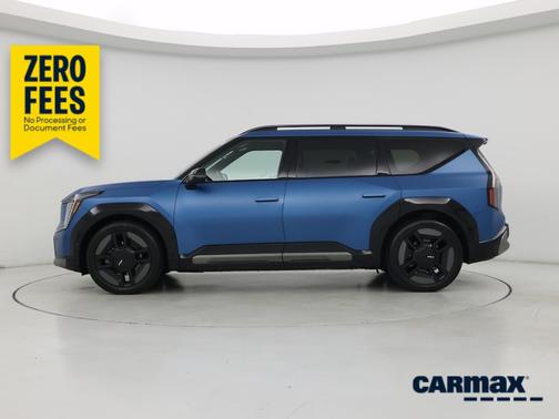 Blue 2024 Kia EV9 GT-Line