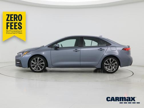 Blue 2021 Toyota Corolla XSE