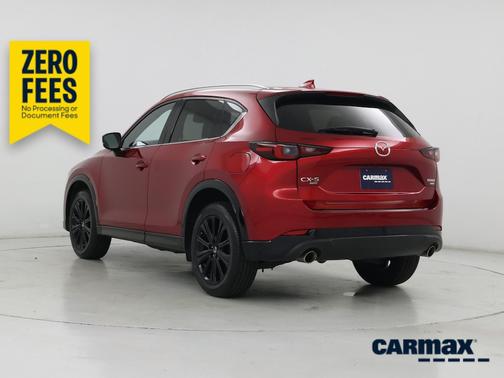 Red 2023 Mazda CX-5 Turbo