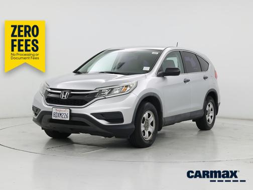 Silver 2015 Honda CR-V LX