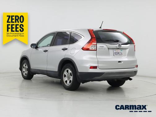 Silver 2015 Honda CR-V LX