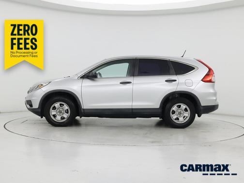 Silver 2015 Honda CR-V LX