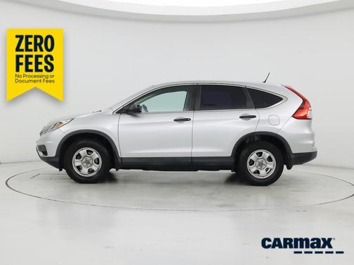 Silver 2015 Honda CR-V LX