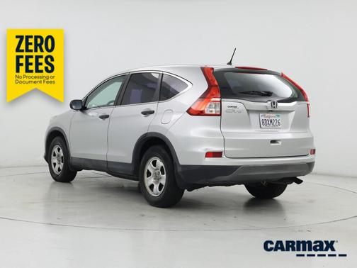 Silver 2015 Honda CR-V LX