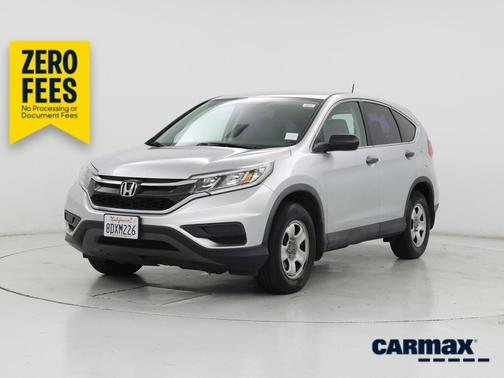 Silver 2015 Honda CR-V LX