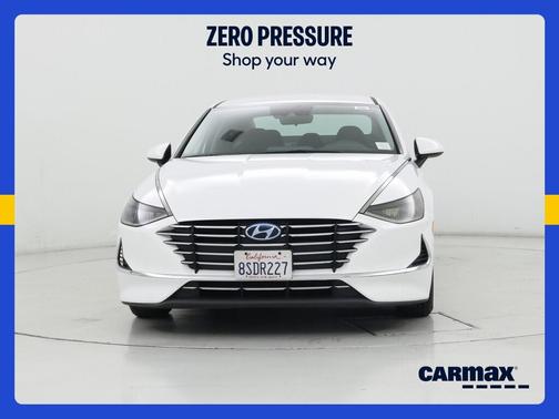 White 2020 Hyundai SONATA SE