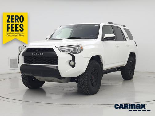 White 2018 Toyota 4Runner TRD Pro
