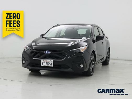 Black 2024 Subaru Impreza Sport