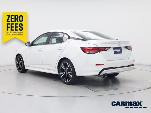 White 2021 Nissan Sentra SR