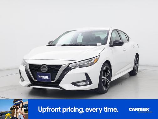 White 2021 Nissan Sentra SR
