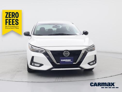 White 2021 Nissan Sentra SR