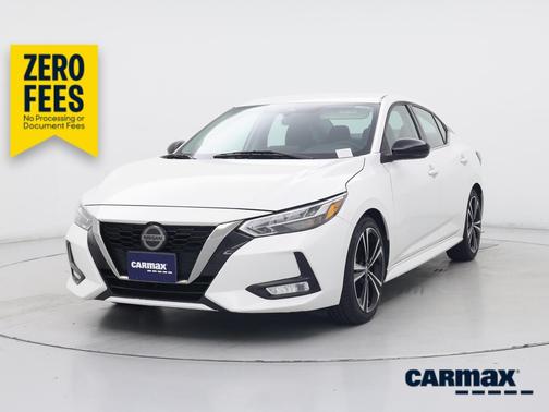 White 2021 Nissan Sentra SR