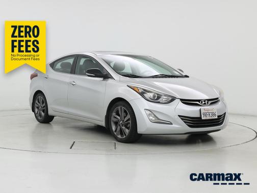 Silver 2015 Hyundai ELANTRA Limited