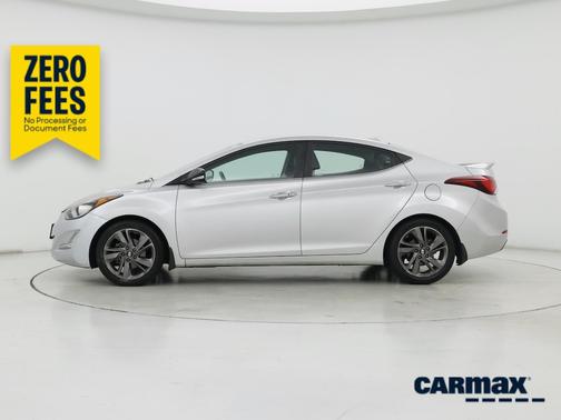 Silver 2015 Hyundai ELANTRA Limited
