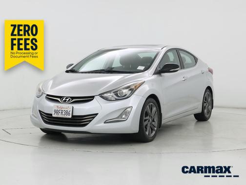 Silver 2015 Hyundai ELANTRA Limited
