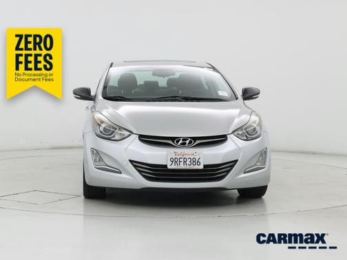 Silver 2015 Hyundai ELANTRA Limited