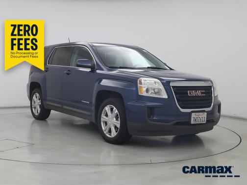 Blue 2017 GMC Terrain SLE