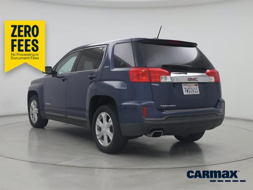 Blue 2017 GMC Terrain SLE