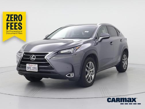 Gray 2016 Lexus NX 200t