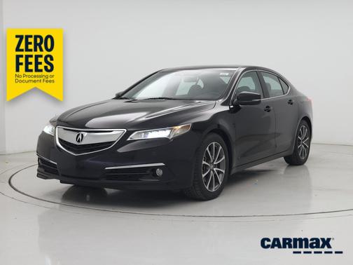 Black 2017 Acura TLX